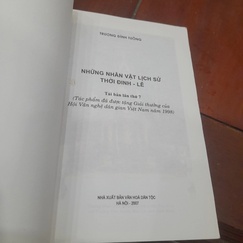 Những nhân vật lịch sử thời ĐINH - LÊ 497249