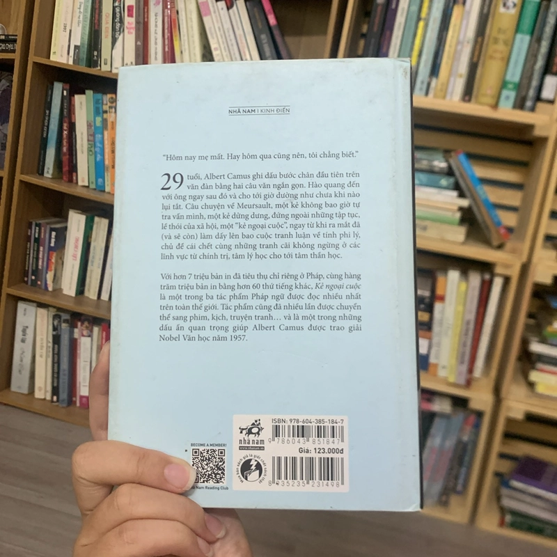 Kẻ ngoại cuộc - Albert Camus (bìa cứng) 523049