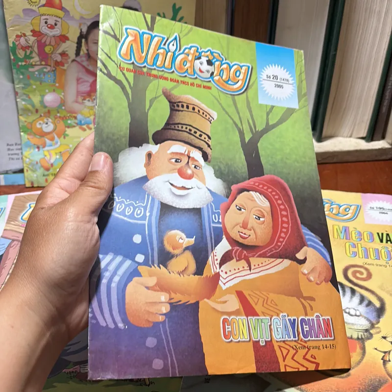 [Sưu Tầm, Nhiều Tranh Ảnh Đẹp] - II Báo Nhi Đồng - 8 Cuốn (2004•2005) 930707
