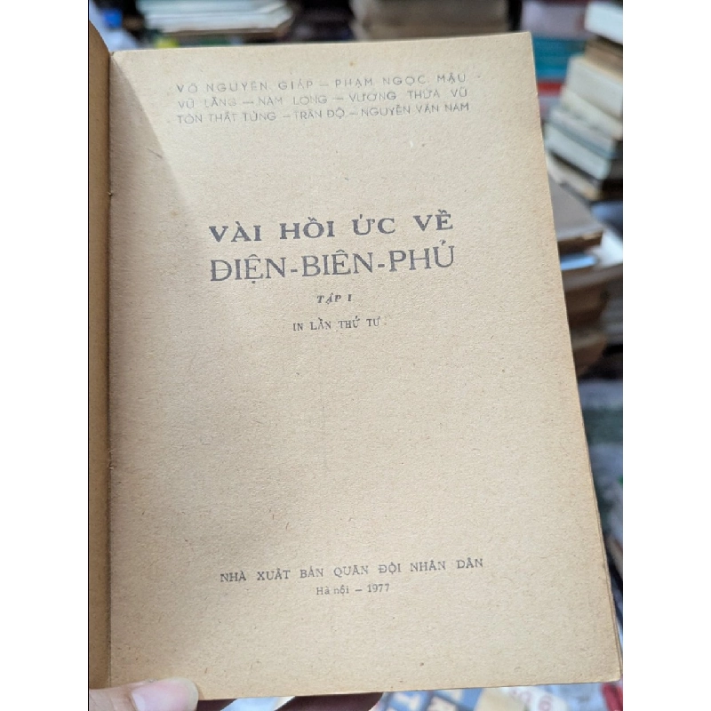 Vài hồi ức về Điện Biên Phủ 308816