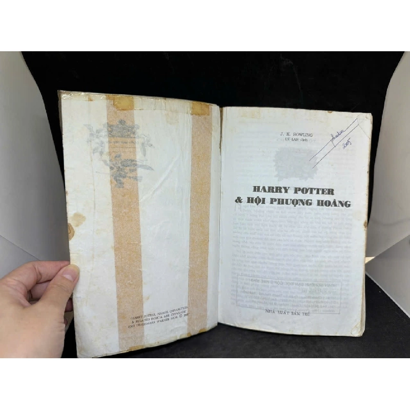 [Phiên Chợ Sách Cũ] Harry Potter Và Hội Phượng Hoàng - Tập 5 - J.K. Rowling H0606, 2004 SBM 919316