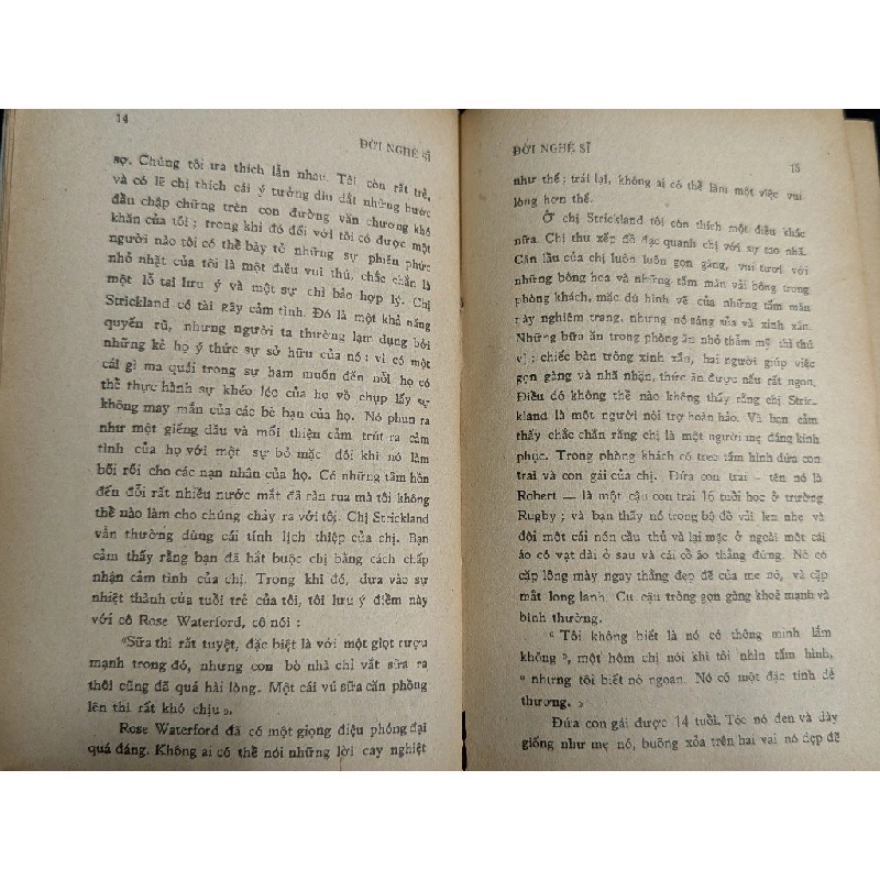 Đời nghệ sĩ - W.Somerset Maugham ( bản dịch Võ Viết Chuẩn ) 449397
