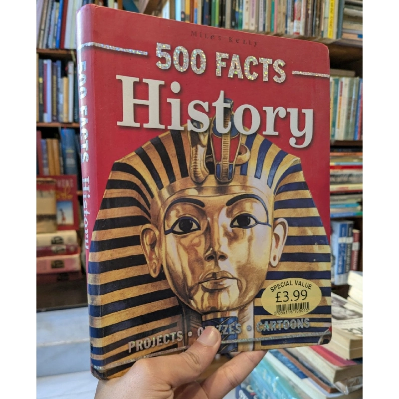500 Facts History - Miles Kelly 782129