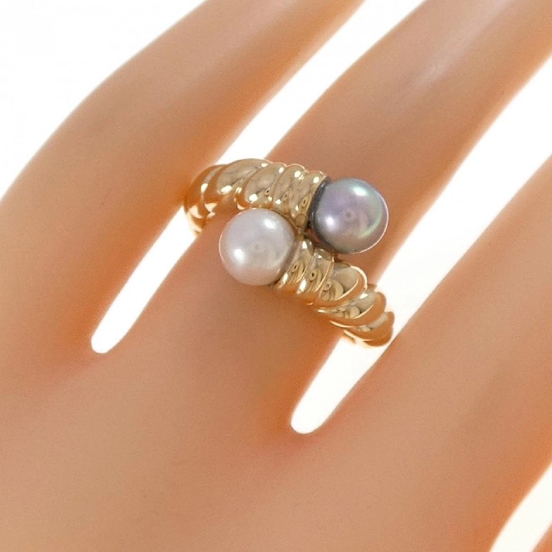 Nhẫn ngọc trai Akoya Tasaki - Hàng hiệu Authentic 838237