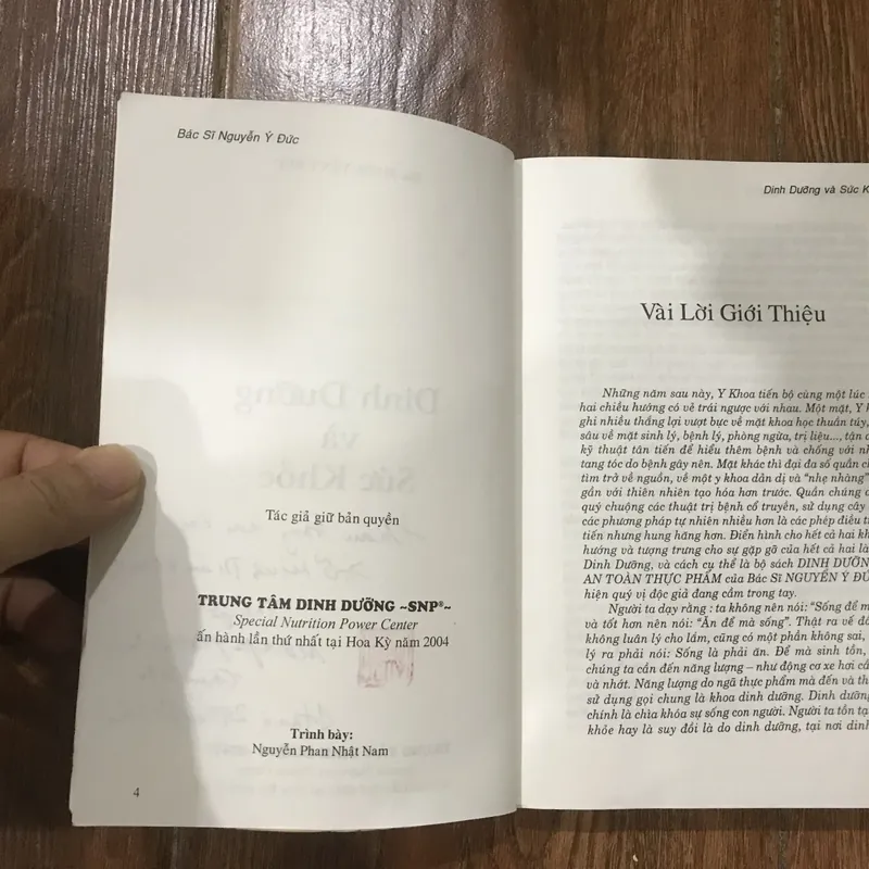 Dinh dưỡng và sức khỏe - Bác sĩ Nguyễn Ý Đức (t4) 727399