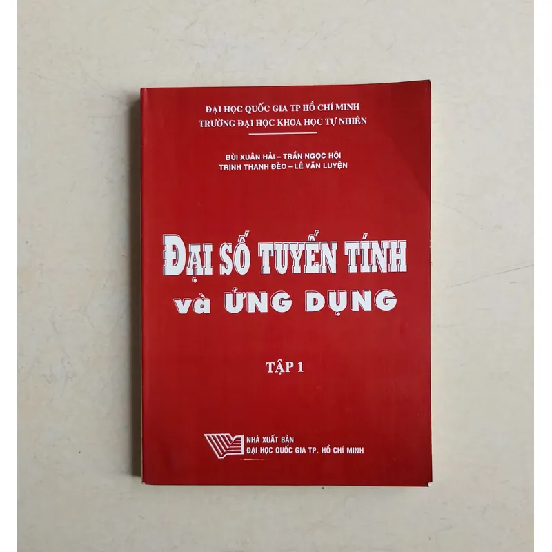 Đại số tuyến tính & ứng dụng 🌻 593812
