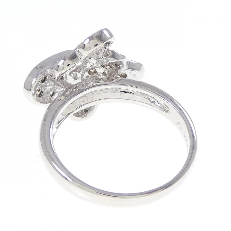 Nhẫn kim cương hình trái tim K18WG/K18BG 0.28CT - Hàng hiệu Chính hãng 853673