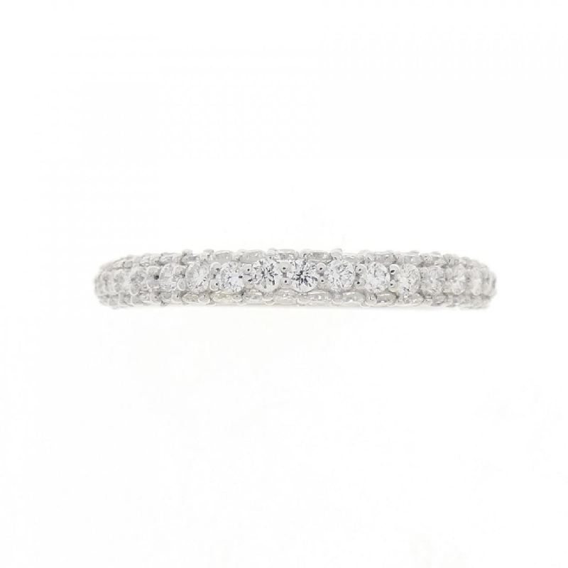 Nhẫn kim cương Pave K18WG 0.61CT 669690
