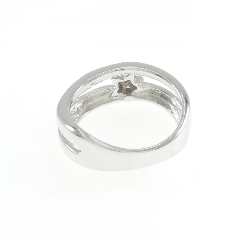 K18WG Nhẫn hồng ngọc kim cương - Hàng hiệu Authentic 854588