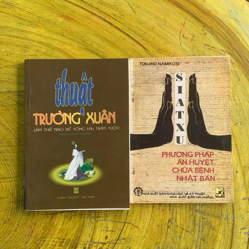 COMBO THUẬT TRƯỜNG XUÂN & SIATXU PHƯƠNG PHÁP ẤN HUYỆT CHỮA BỆNH NHẬT BẢN 1030057