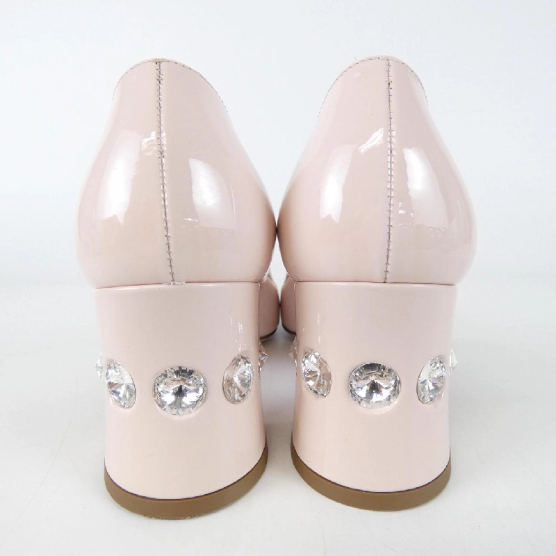 【Mã giảm giá】Giày cao gót MIU MIU 663580