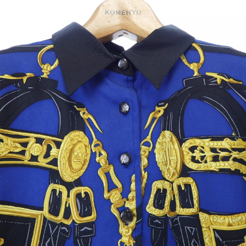 【Mã giảm giá】【Cổ điển】Áo HERMES 637345