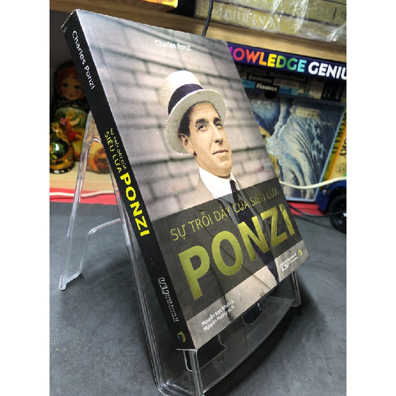 Sự trỗi dậy của siêu lừa Ponzi 2017 mới 80% ố bụng nhẹ Charles Ponzi HPB2006 SÁCH VĂN HỌC 165114