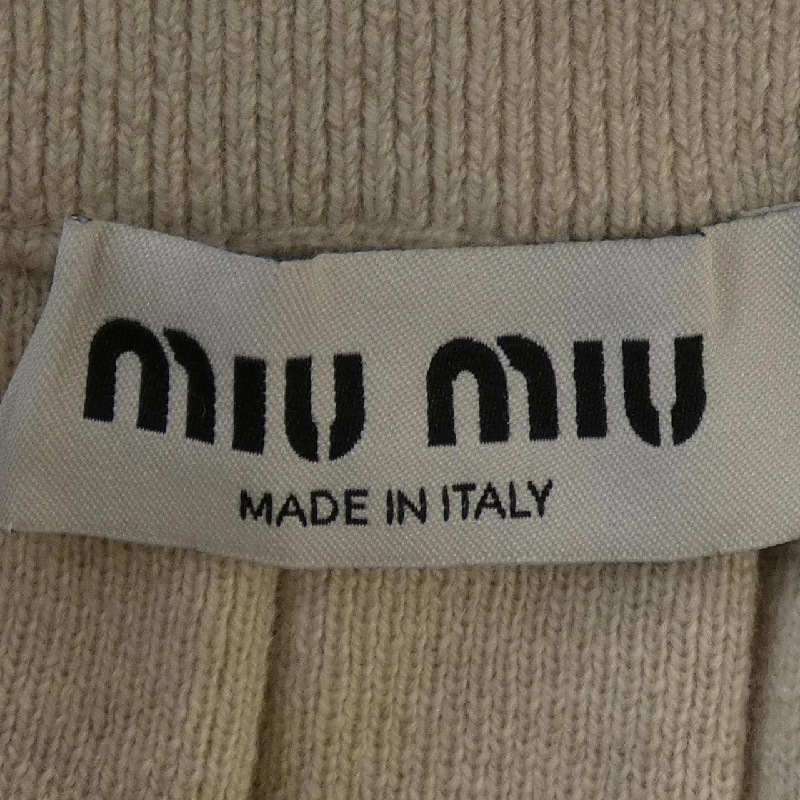 MIU MIU MIU MIU Logo MMG485 SOOO 14AY Váy 648219