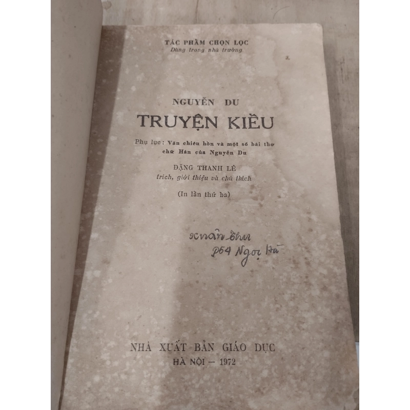 Truyện kiều 1972. 6 325463