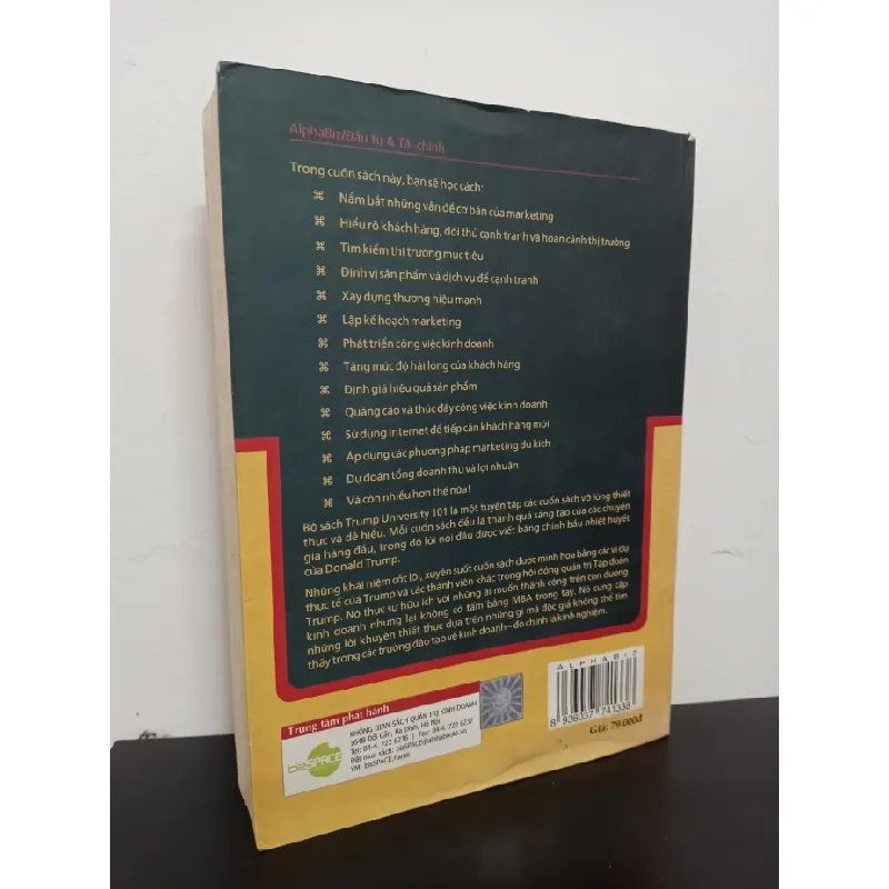 [Phiên Chợ Sách Cũ] Trump University - Marketing 101 - Don Sexton 0601 402765