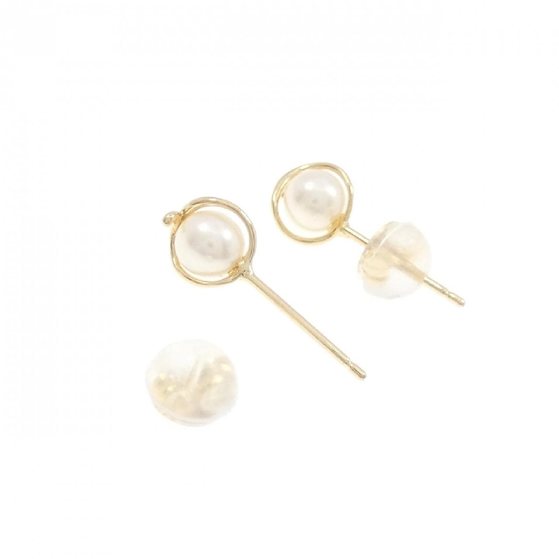 Bông tai ngọc trai Akoya K18YG 4.2mm - Hàng hiệu chính hãng 869714