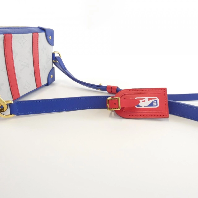 Túi xách Louis Vuitton Monogram Trắng (LVxNBA) Soft Trunk Phone Box M80101 615706