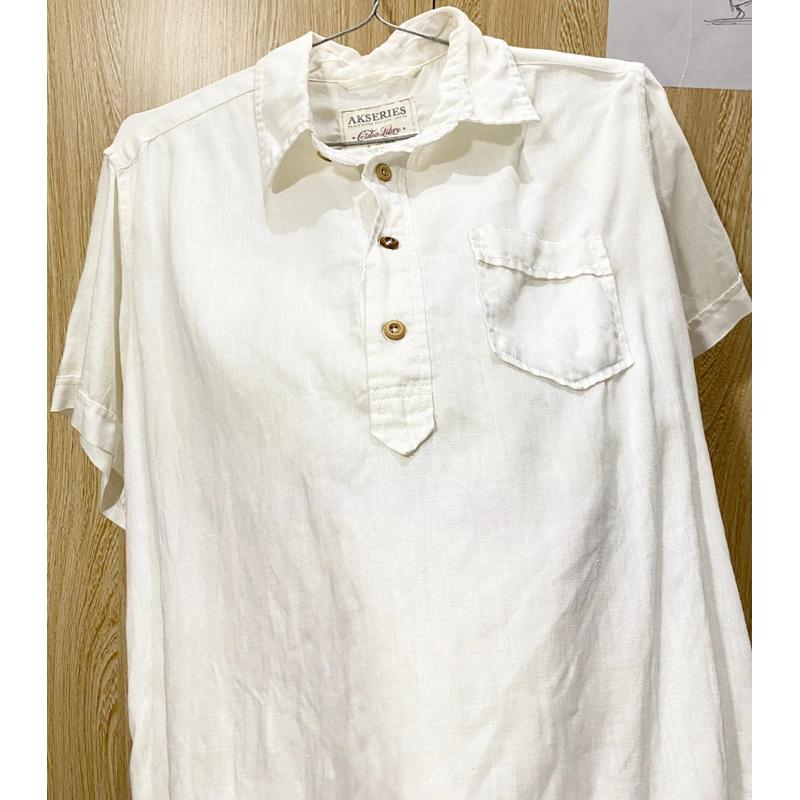 ÁO SƠ MI TRẮNG NGẮN TAY CUBA LIBRE SIZE S *TẶNG QUÀ 0Đ* FREESHIP THÁNG 5+6 323144