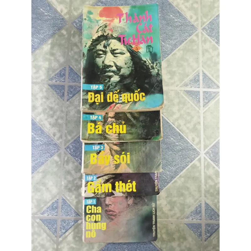 Thành Cát Tư Hãn ( 5 tập) truyện tranh 590779
