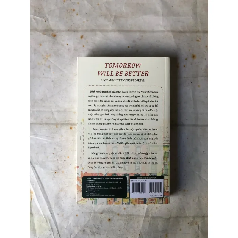 Tomorrow Will Be Better Bình Minh Trên Phố Brooklyn - Betty Smith 775843