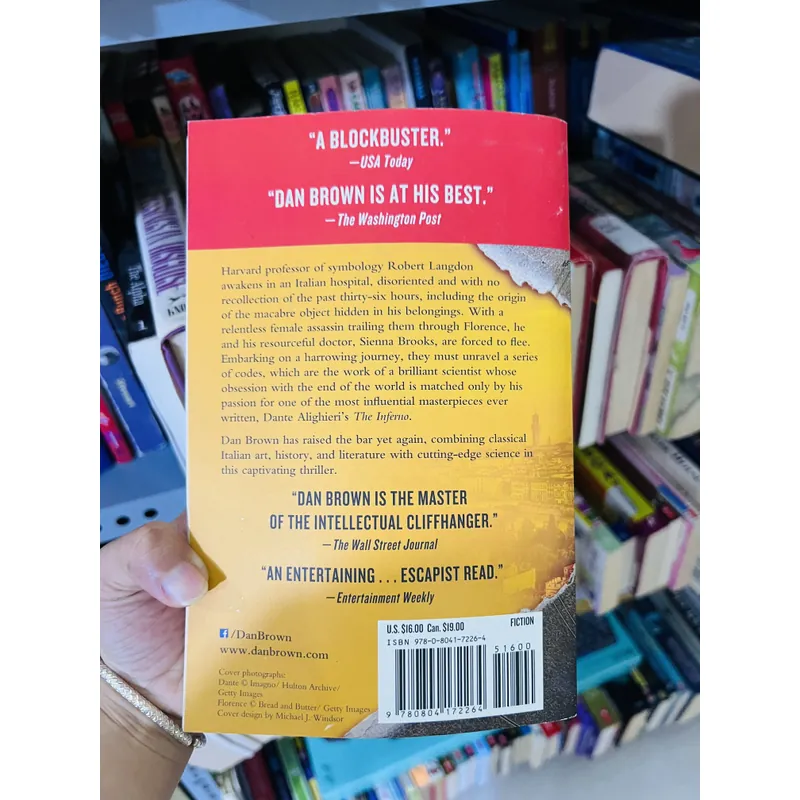 Sách tiếng Anh 2hand like new 90% - Inferno _ Dan Brown 673965