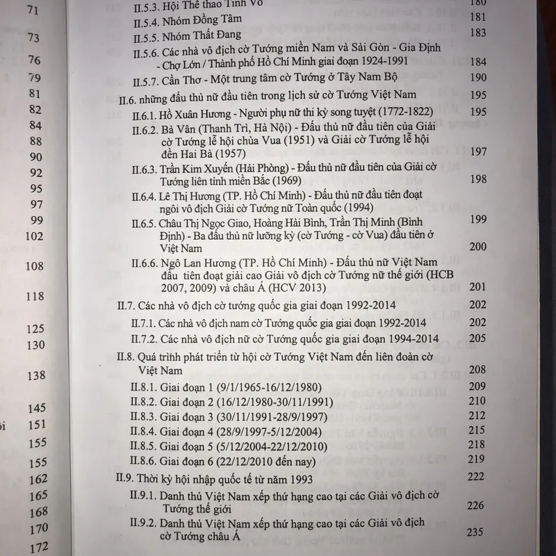 Cờ tướng Việt Nam - Quá trình phát triển, danh kỳ và các nhà vô địch 575312