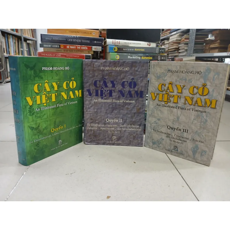 CÂY CỎ VIỆT NAM (QUYỂN I, II, III) - PHẠM HOÀNG HỘ 740112
