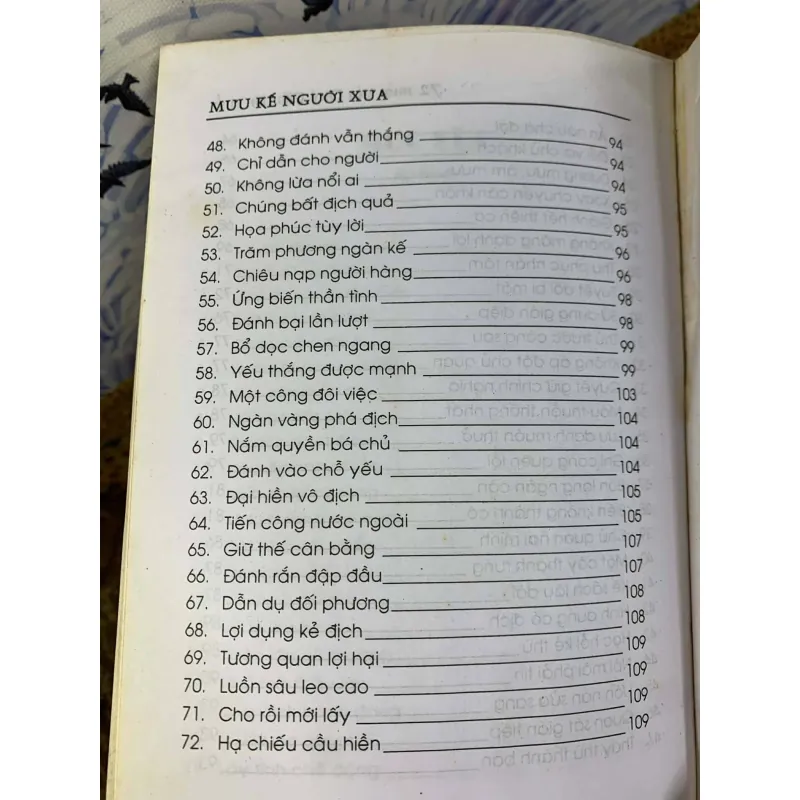 Mưu Kế Người Xưa - Dương Diên Hồng 782438