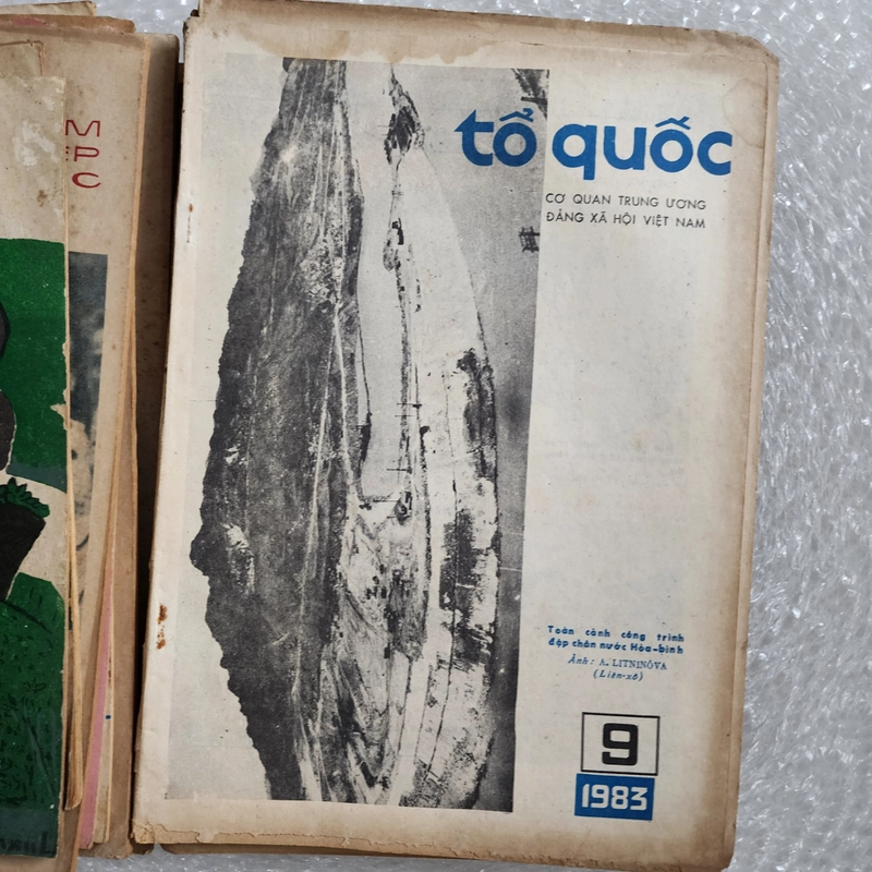 Báo Tổ quốc của Đảng Xã hội Việt Nam | 21 số từ 1979 đến 1988 nhiều số chuyên đề 452249
