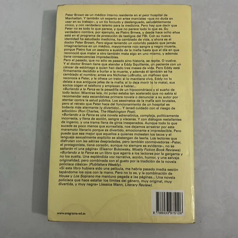 Burlando a la Parca - Josh Bazell (Ngoại văn) 502107