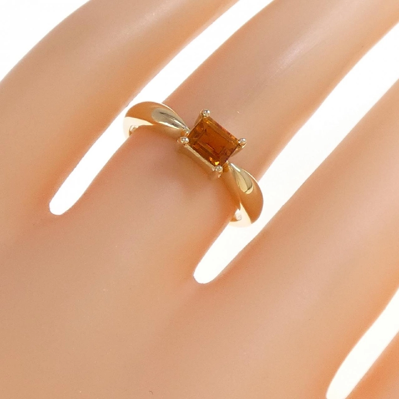 Nhẫn Citrine K18YG 0.42CT 669075