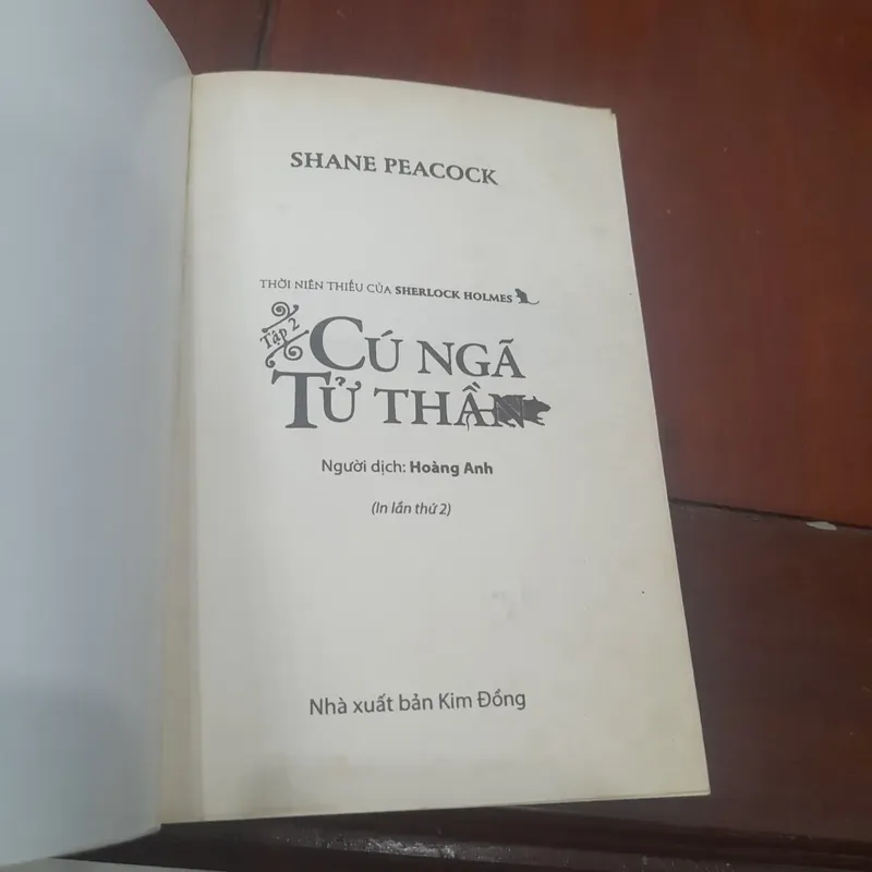 Shane Peacock - THỜI NIÊN THIẾU CỦA SHERLOCK HOLMES, cú ngã tử thần 690909