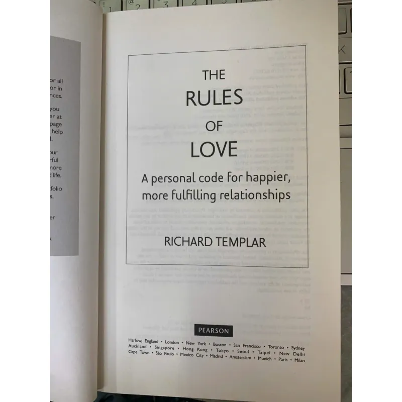 THE RULES OF LOVE (NHỮNG QUY TẮC CỦA TÌNH YÊU) - RICHARD TEMPLAR 763268