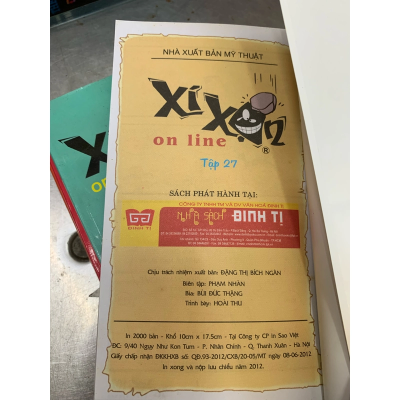Xí xọn online. Combo 6 tập 13-20-22-24-25-27.  526897