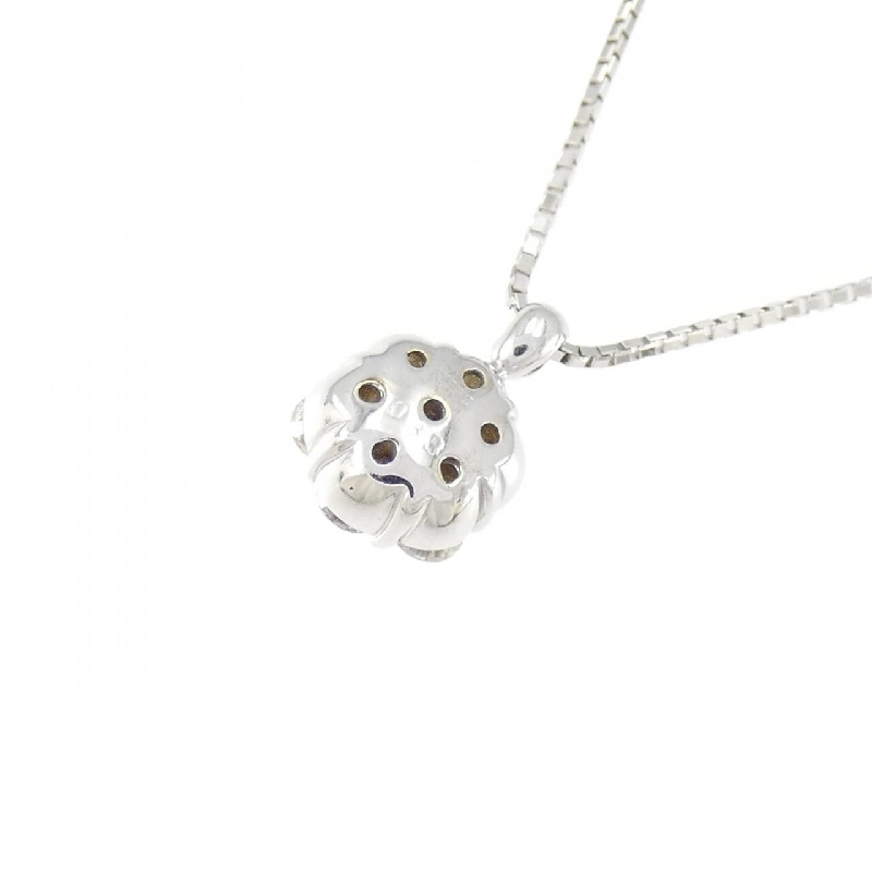 K18WG Hoa Kim Cương Dây Chuyền 0.33CT - Hàng hiệu Chính hãng 861658