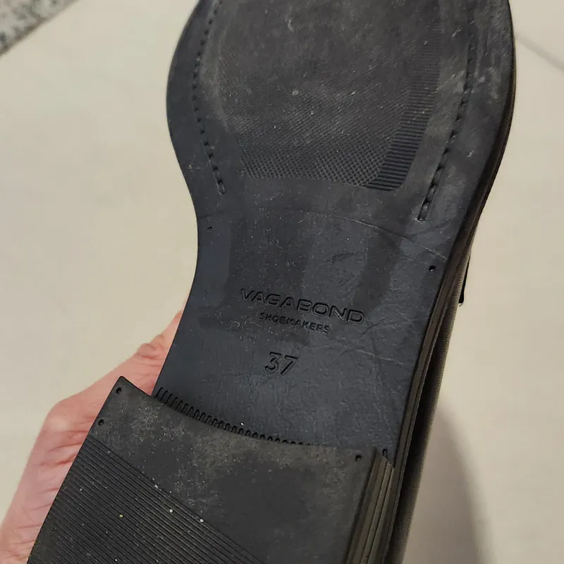 Giày loafer nữ size 37 da thật 563575
