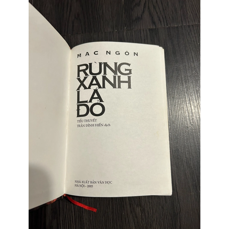 Rừng xanh lá đỏ - Mạc Ngôn 317040