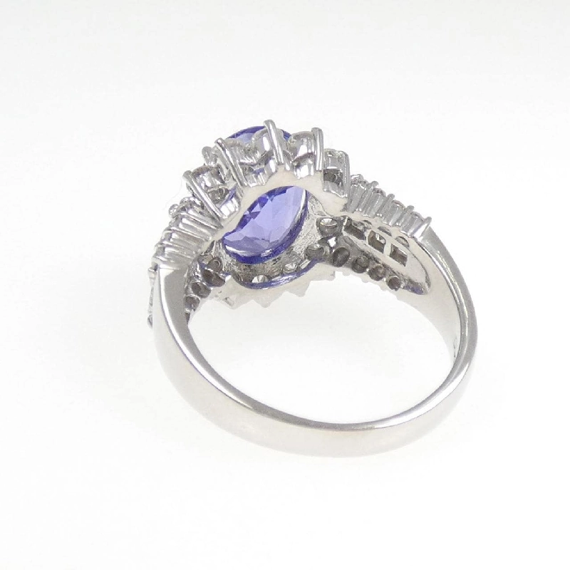 Nhẫn Tanzanite PT900 3.81CT - Hàng hiệu Authentic 852181