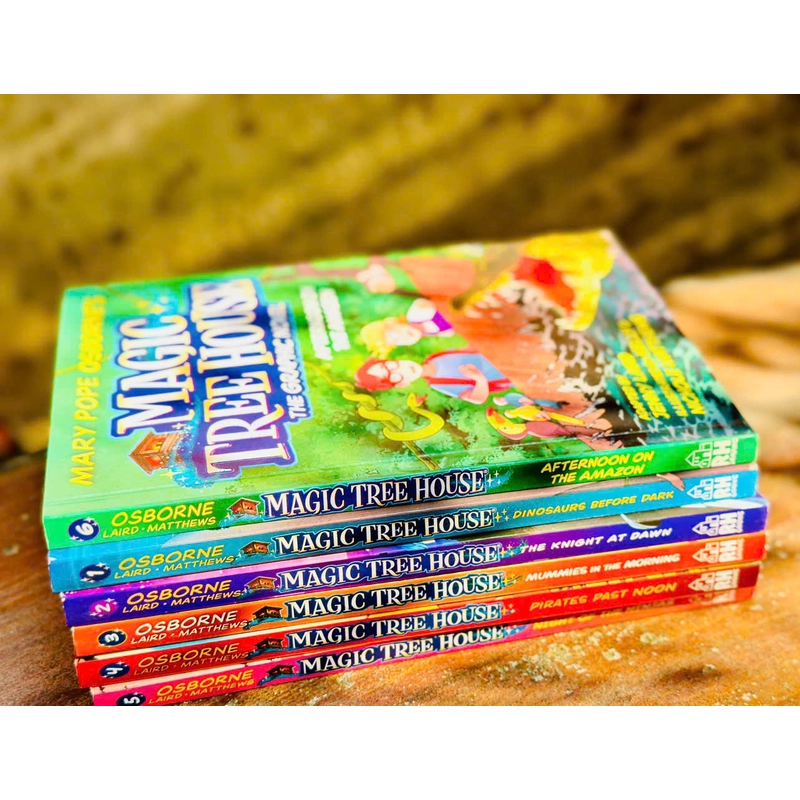 Magic tree house (combo 6 cuốn truyện tranh màu) 360809