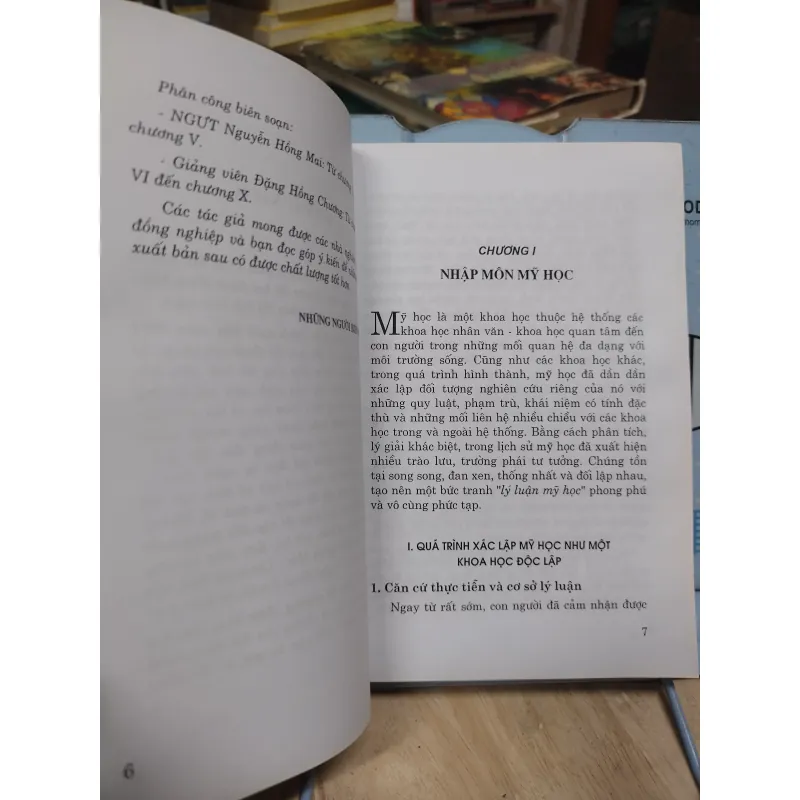 Sách: Mỹ học - TG: Đặng Hồng Chương, Nguyễn Hồng Mai (B2) 763635