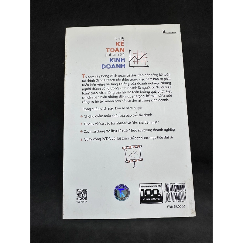 Tư Duy Kế Toán Phải Có Trong Kinh Doanh, Takaharu Yasumoto, Mới 90% SBM270325 918950
