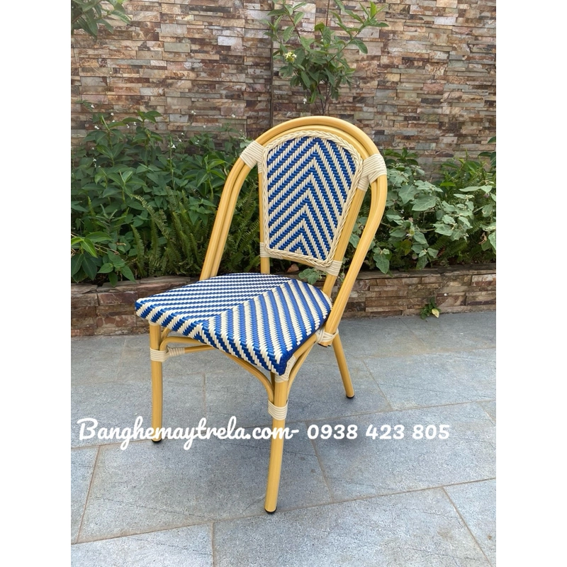 Ghế giả mây khung nhôm 508888