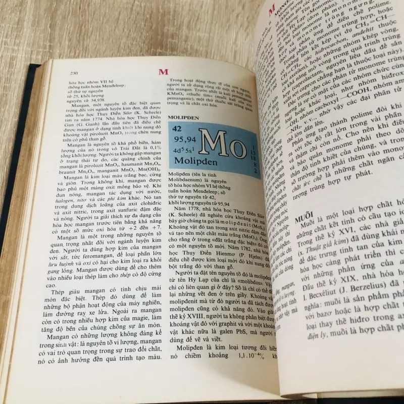 TỪ ĐIỂN BÁCH KHOA NHÀ HOÁ HỌC TRẺ TUỔI 1019079