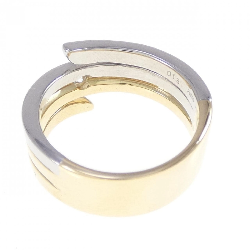 Nhẫn kim cương K18YG/PT900 0.13CT 669177