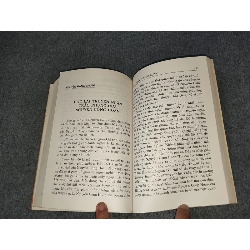 TRUYỆN NGẮN NGUYỄN CÔNG HOAN. TÁC PHẨM & DƯ LUẬN 727166