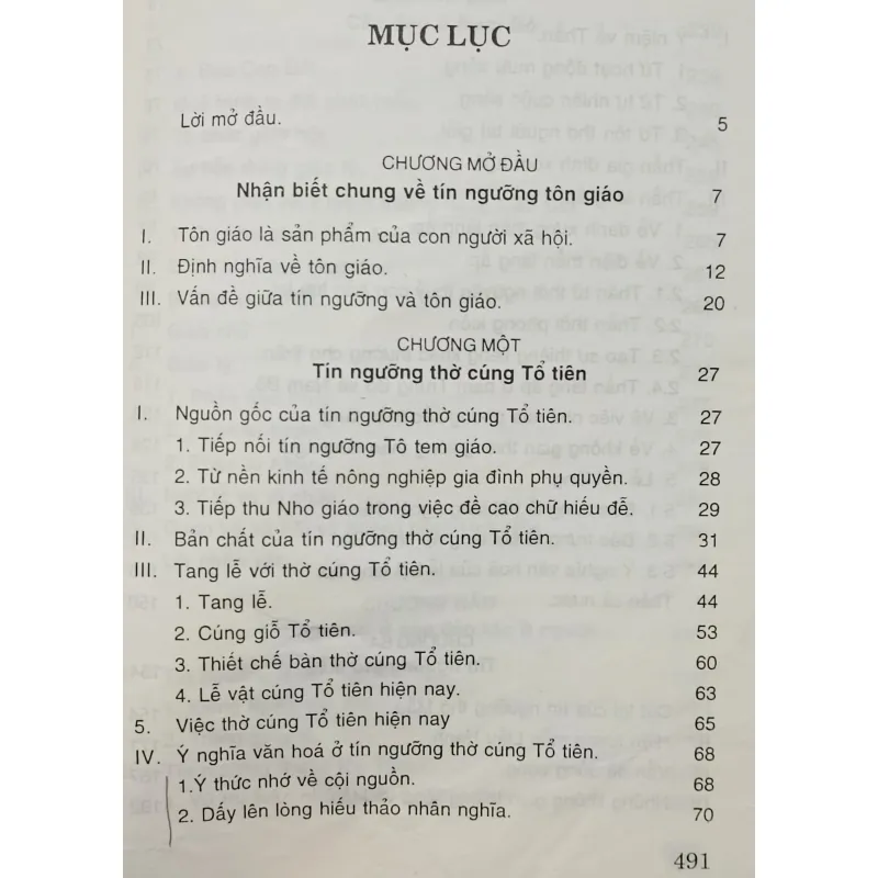 Các hình thái tín ngưỡng tôn giáo ở Việt Nam (Nguyễn Đăng Duy) 790995