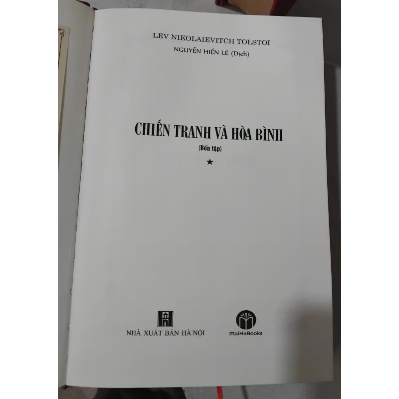 Chiến tranh và hòa bình Nguyễn Hiến Lê dịch S100 1033501