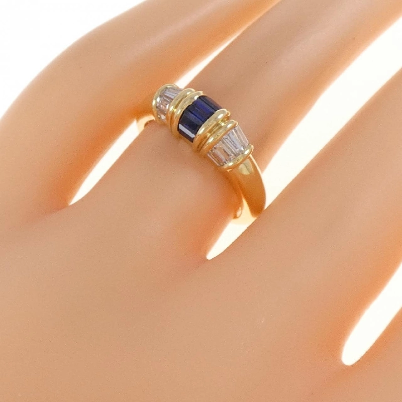 Nhẫn Sapphire 750YG 0.53CT 669246