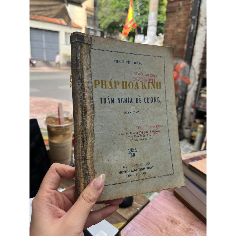 Pháp Hoa Kinh thâm nghĩa đề cương - Thích Từ Thông 470128